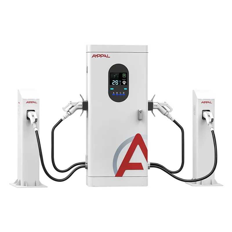 160 kW mitme pistikuga alalisvoolu kiirlaadimisjaam kommertsveokite jaoks