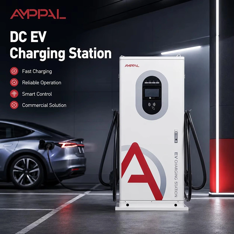40 kW kaubanduslik integreeritud alalisvoolu EV laadimisjaam avalikuks parkimiseks