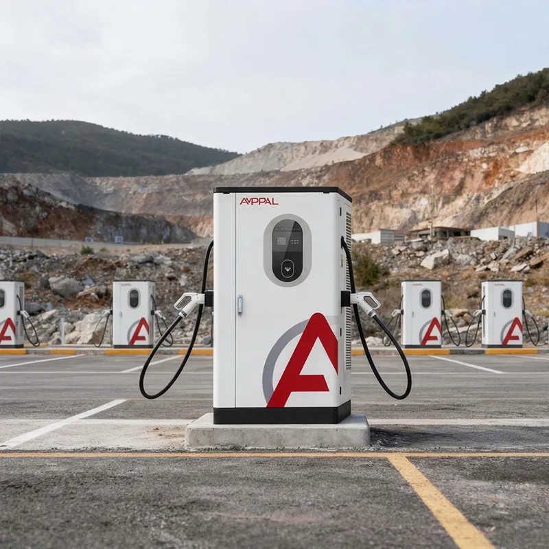 320kW High-Power DC Ultra-Fast EV Charger for Electric Bus Charging